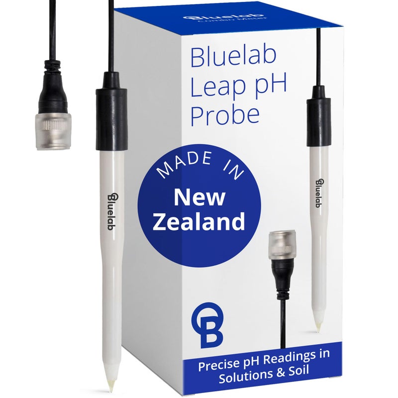 Bluelab PROBPH pH Probe for Water, Replacement Electrode for Meter, Monitor, and Controller with Easy Calibration, Tool for Hydroponic System and Indoor Plant Grow - Image 1